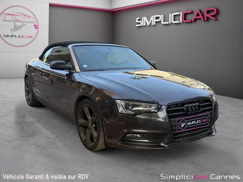 Audi A5 Cabriolet 2.0 TDI 177 Avus Multitronic 8 A 2012 occasion Cannes 06400