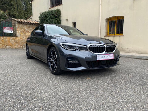 BMW S&eacute;rie 3 320d xDrive 190 ch BVA8 M Sport 2020 occasion Cannes 06400