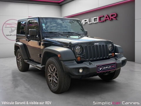 Jeep Wrangler V6 3.6 Pentastar 284 MOAB A 2013 occasion Cannes 06400