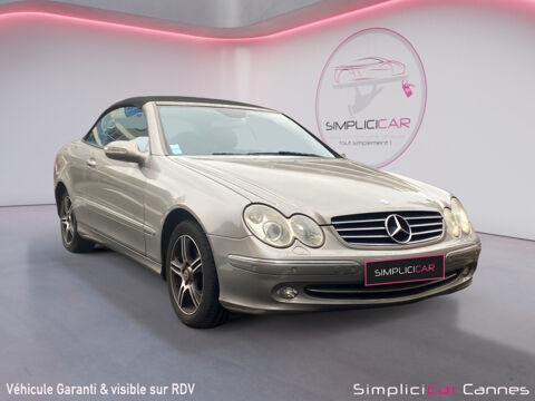 Mercedes CLK Cabrio 200 K Avantgarde A 2004 occasion Cannes 06400