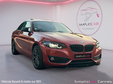 BMW Serie 2 Coupé 220i 184 ch BVA8 Sport 2017 occasion Cannes 06400