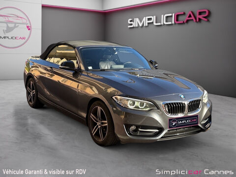 BMW Serie 2 Cabriolet 218d 150 ch Sport A 2017 occasion Cannes 06400