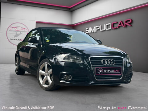 Audi A3 Cabriolet 1.6 TDI 105 DPF S Line 2011 occasion Cannes 06400