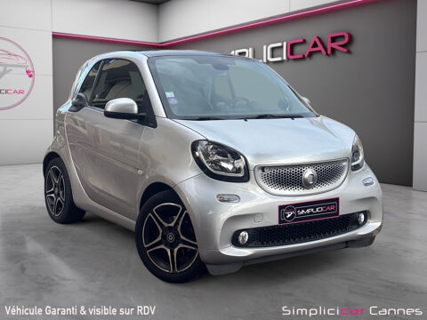 Smart ForTwo Fortwo Coupé 0.9 90 ch S&S BA6 Prime 2016 occasion Cannes 06400