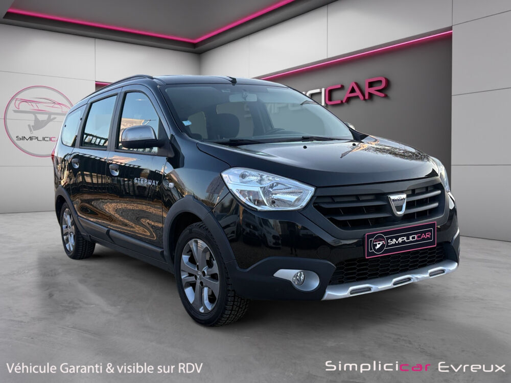 Lodgy TCe 115 7 places Stepway 2016 occasion 27000 &Eacute;vreux