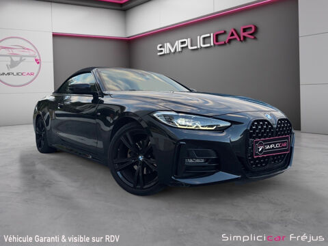 BMW S&eacute;rie 4 Cab 420i 184 ch BVA8 M Sport 2021 occasion Puget-sur-Argens 83480