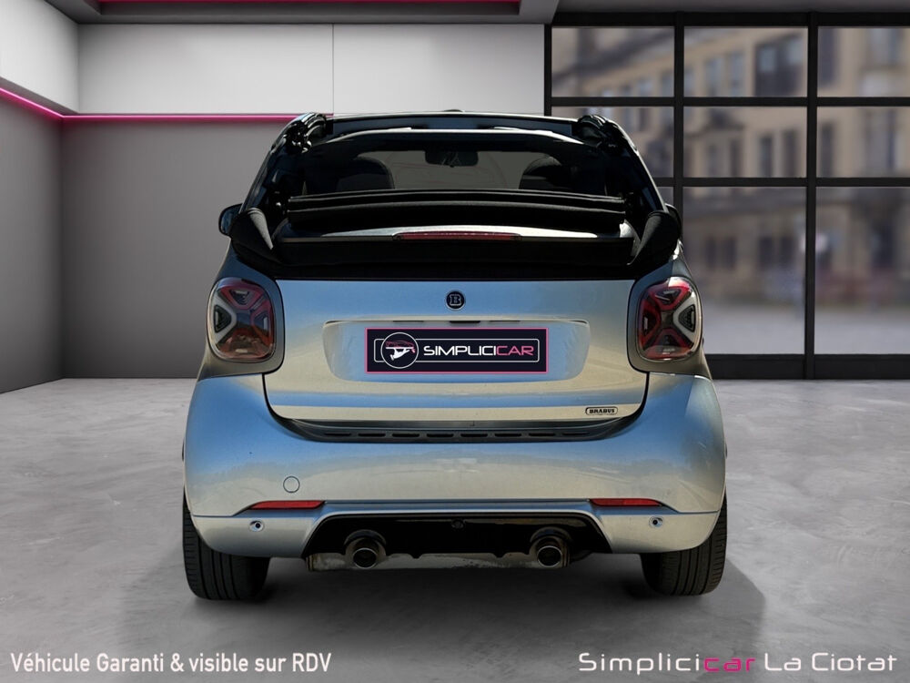 ForTwo Fortwo Coup&eacute; 0.9 109 ch S&S A Brabus 2016 occasion 13600 LA CIOTAT