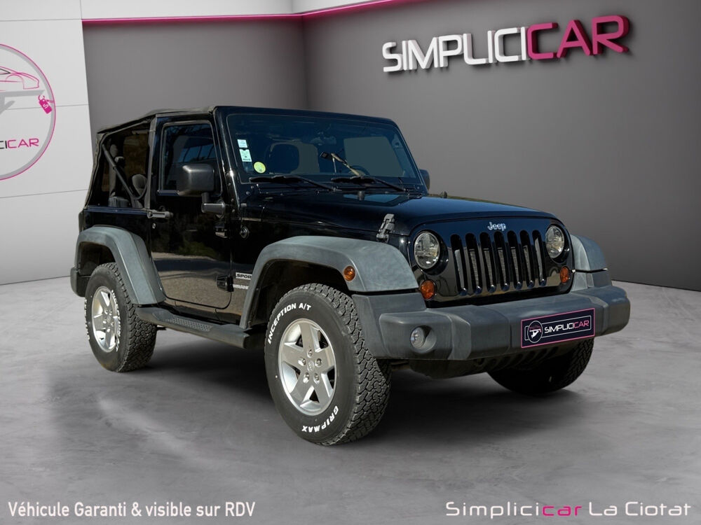 Wrangler 2.8 CRD 200 Sport 2011 occasion 13600 LA CIOTAT
