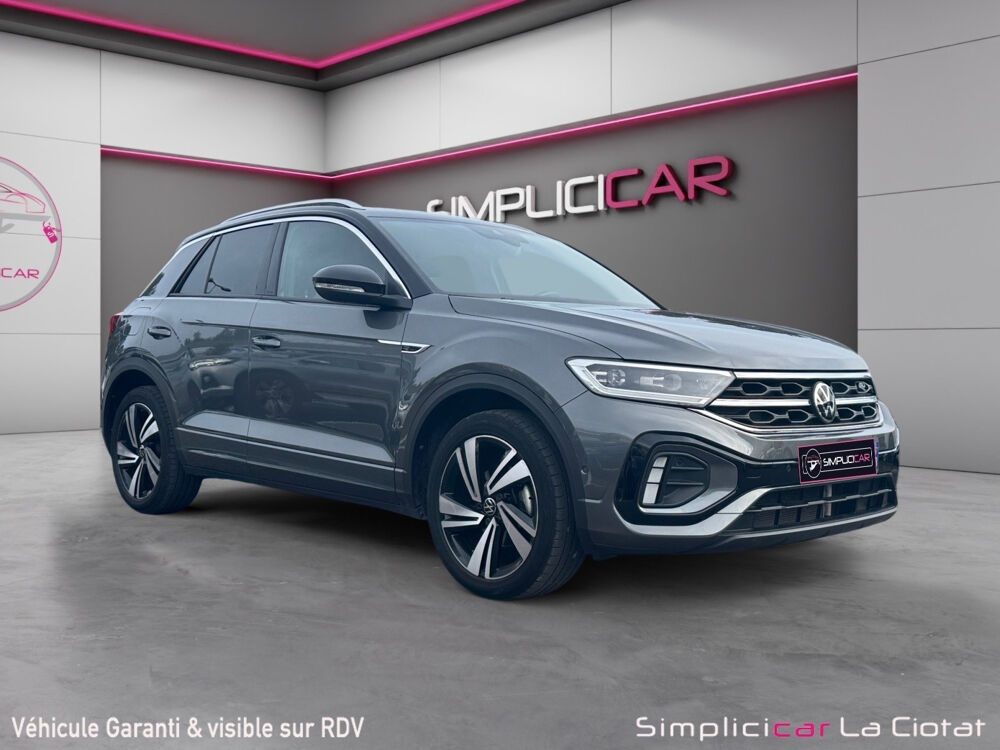 T-ROC T-Roc 1.5 TSI EVO 150 Start/Stop DSG7 R-Line 2022 occasion 13600 LA CIOTAT