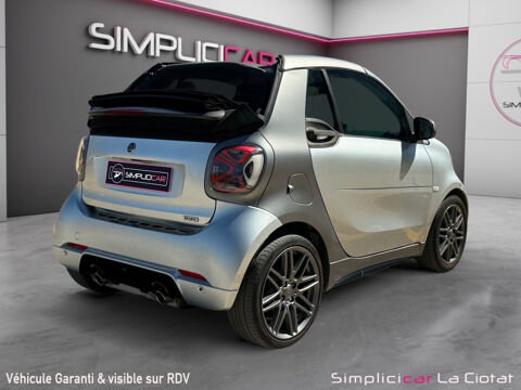 ForTwo Fortwo Coup&eacute; 0.9 109 ch S&S A Brabus 2016 occasion 13600 LA CIOTAT