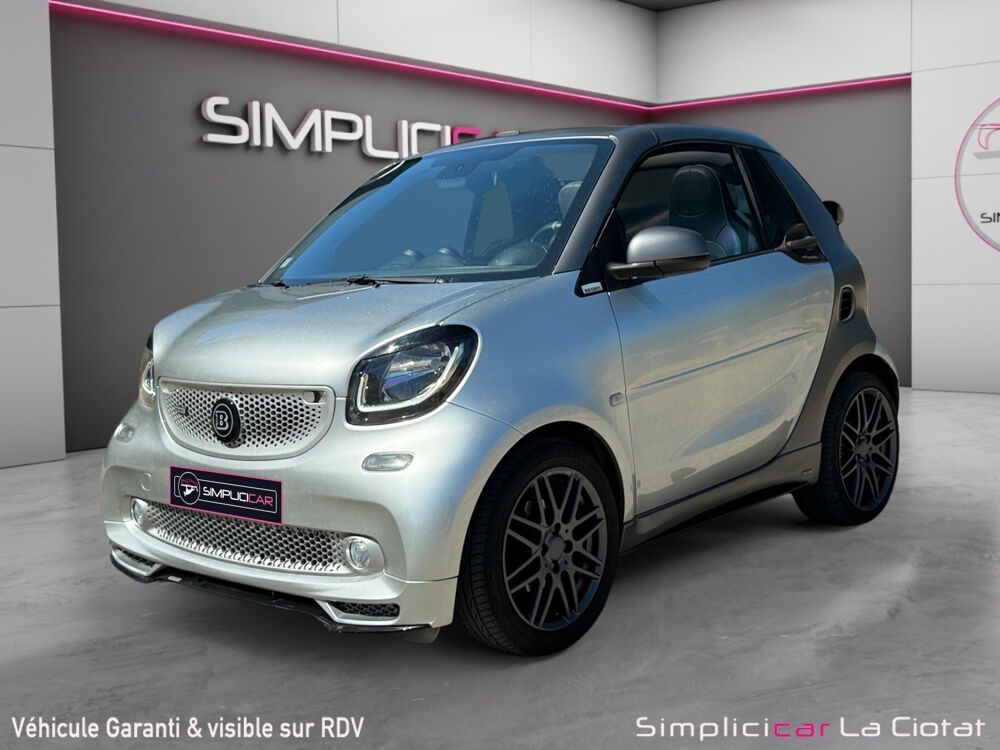 ForTwo Fortwo Coup&eacute; 0.9 109 ch S&S A Brabus 2016 occasion 13600 LA CIOTAT