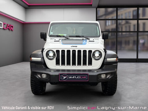 Wrangler Unlimited 4xe 2.0 l T 380 ch PHEV 4x4 BVA8 Rubicon 2021 occasion 77400 Lagny-sur-Marne