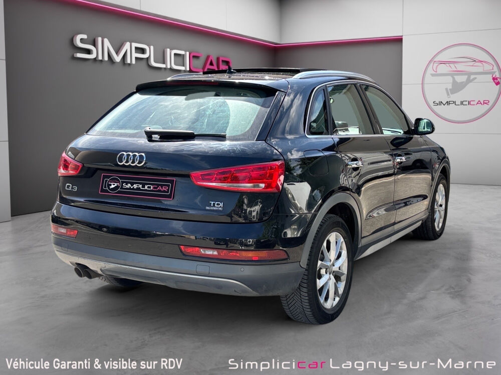 Q3 2.0 TDI 150 ch S tronic 7 Quattro Ambition Luxe 2015 occasion 77400 Lagny-sur-Marne