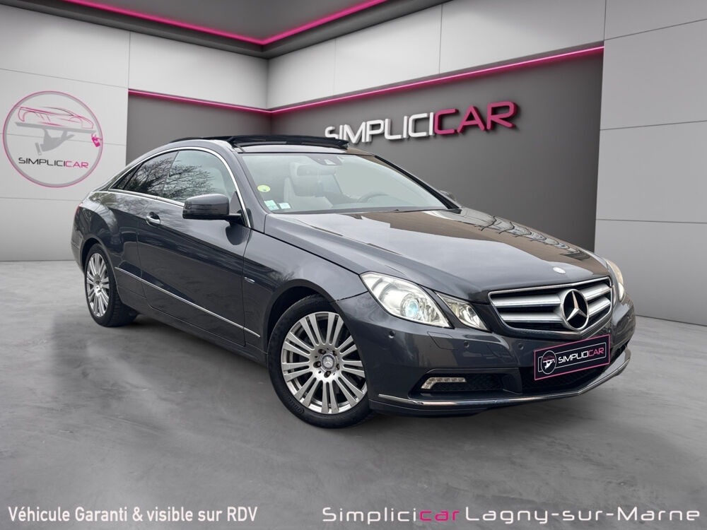 Classe E Coup&eacute; 250 CDI BlueEfficiency Executive A 2010 occasion 77400 Lagny-sur-Marne