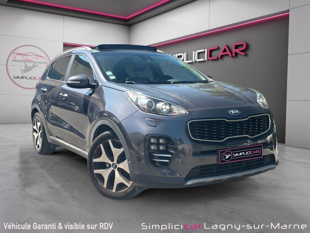 Sportage 1.7 CRDi 141 ISG 4x2 DCT7 GT Line Pack Premium 2017 occasion 77400 Lagny-sur-Marne