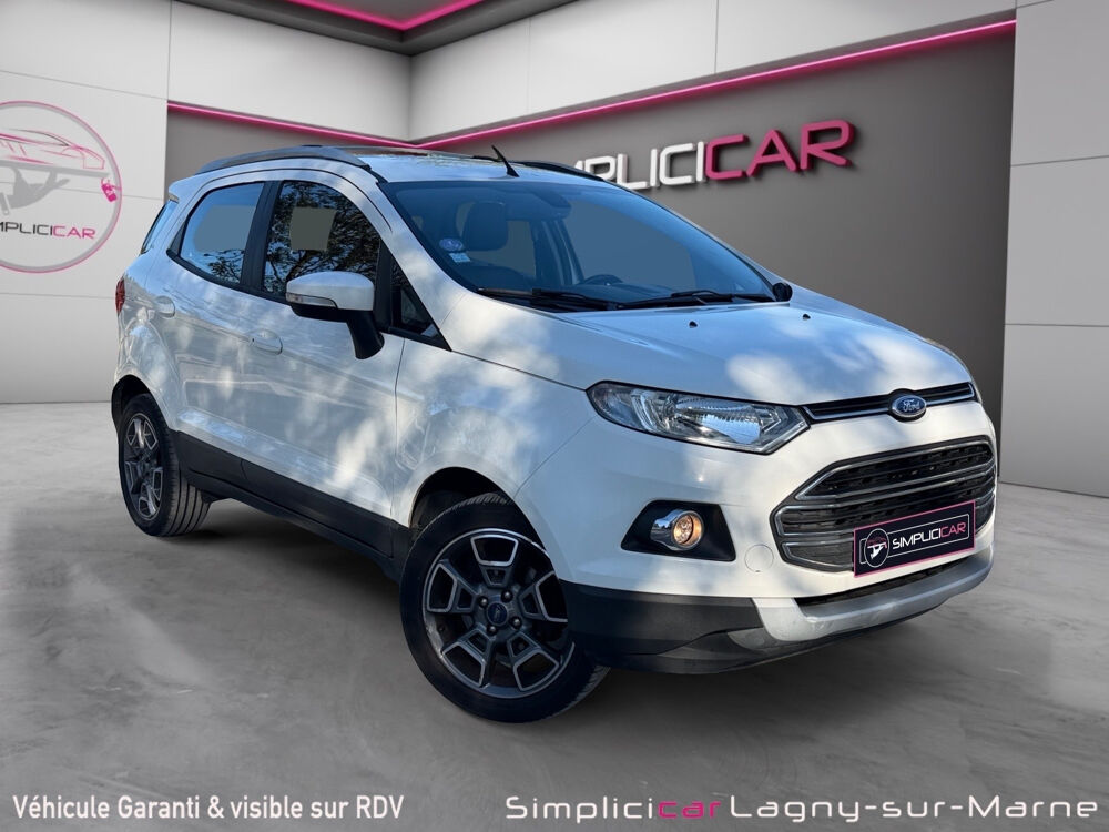 Ecosport EcoSport 1.0 EcoBoost 125 Titanium 2015 occasion 77400 Lagny-sur-Marne