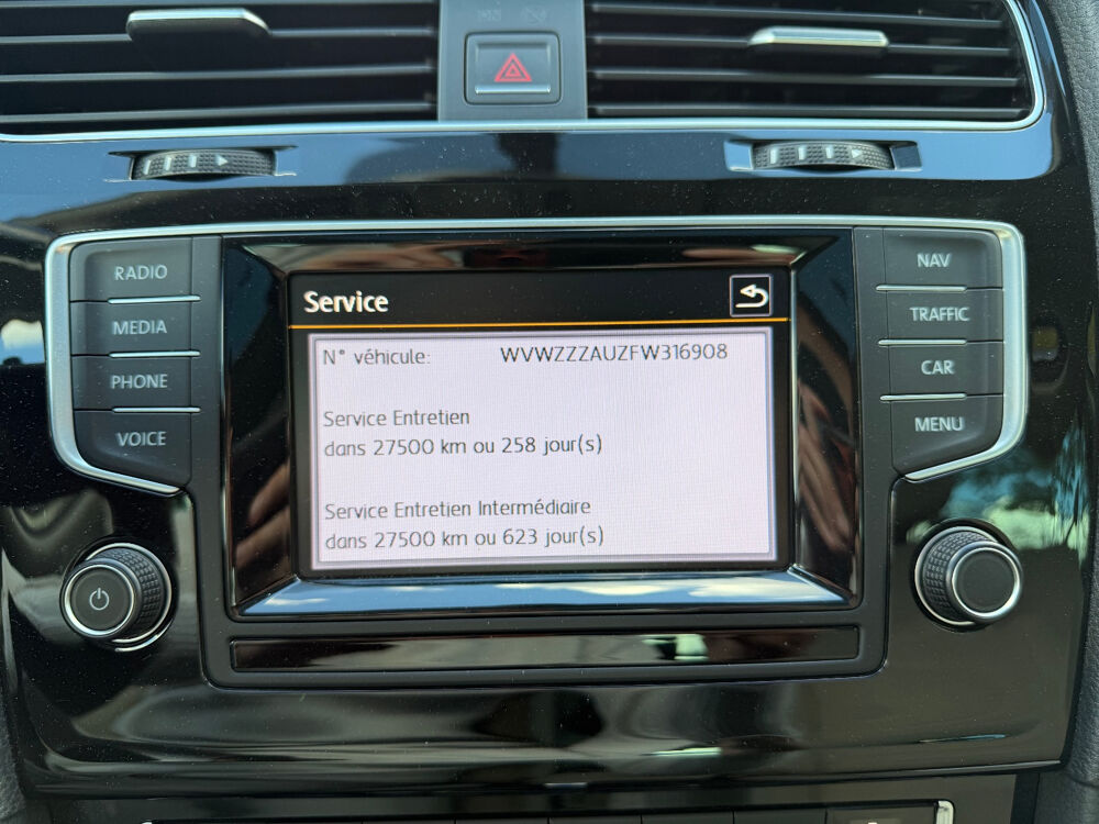 Golf 1.4 TSI 150 ACT BlueMotion Technology Carat DSG7 2015 occasion 77400 Lagny-sur-Marne