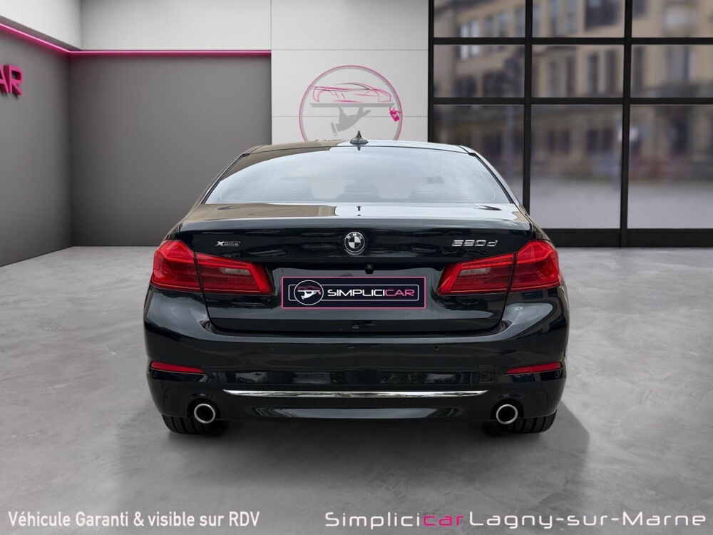 S&eacute;rie 5 520d xDrive 190 ch BVA8 Luxury 2018 occasion 77400 Lagny-sur-Marne