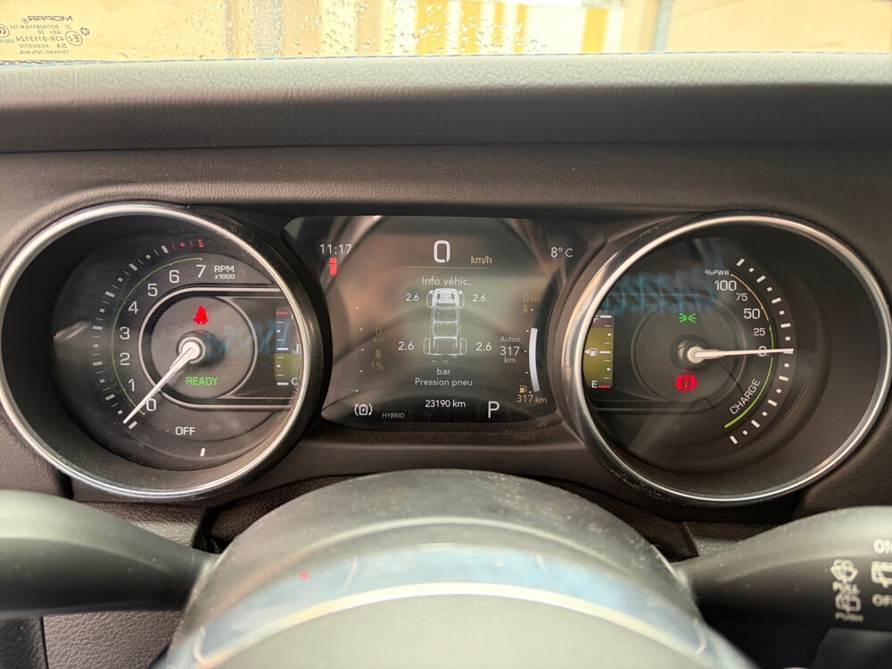 Wrangler Unlimited 4xe 2.0 l T 380 ch PHEV 4x4 BVA8 Rubicon 2021 occasion 77400 Lagny-sur-Marne