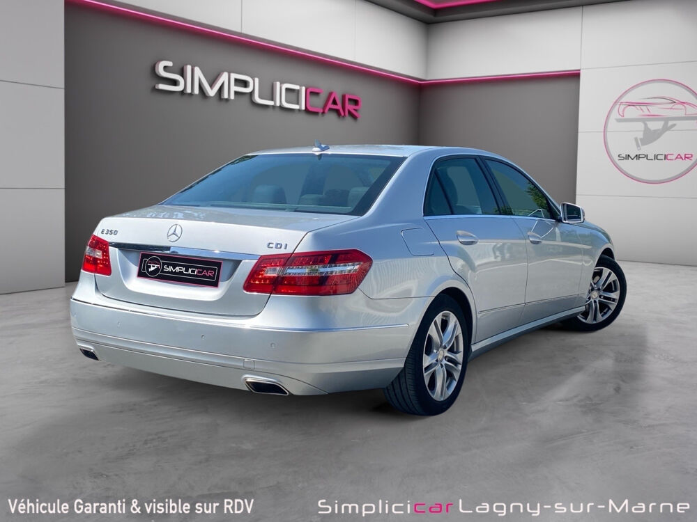 Classe E 350 CDI BlueEfficiency Avantgarde Executive A 2012 occasion 77400 Lagny-sur-Marne