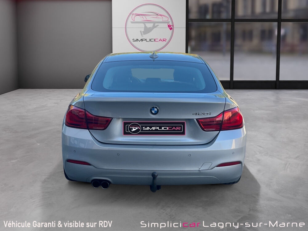 S&eacute;rie 4 Gran Coup&eacute; 420i 184 ch BVA8 Lounge 2018 occasion 77400 Lagny-sur-Marne
