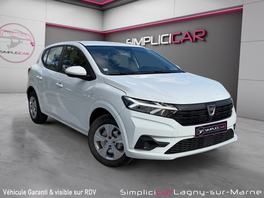 Sandero SCe 65 - 22 Essentiel 2022 occasion 77400 Lagny-sur-Marne
