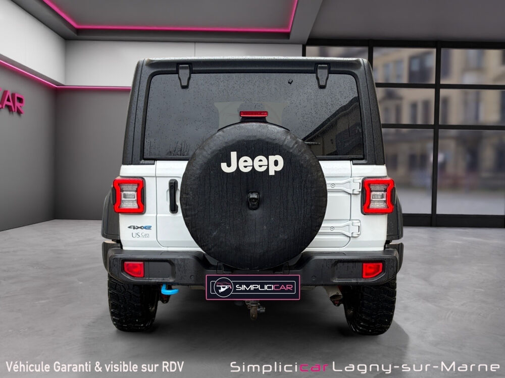 Wrangler Unlimited 4xe 2.0 l T 380 ch PHEV 4x4 BVA8 Rubicon 2021 occasion 77400 Lagny-sur-Marne