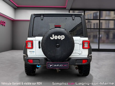 Wrangler Unlimited 4xe 2.0 l T 380 ch PHEV 4x4 BVA8 Rubicon 2021 occasion 77400 Lagny-sur-Marne