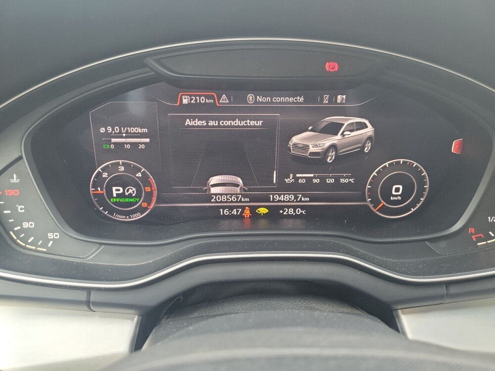 Q5 2.0 TDI 163 S tronic 7 Quattro S line 2018 occasion 77400 Lagny-sur-Marne