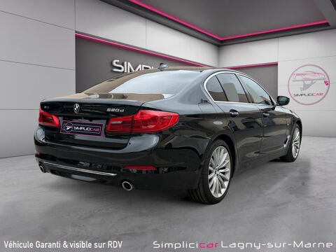 S&eacute;rie 5 520d xDrive 190 ch BVA8 Luxury 2018 occasion 77400 Lagny-sur-Marne