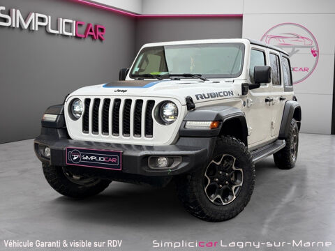 Wrangler Unlimited 4xe 2.0 l T 380 ch PHEV 4x4 BVA8 Rubicon 2021 occasion 77400 Lagny-sur-Marne