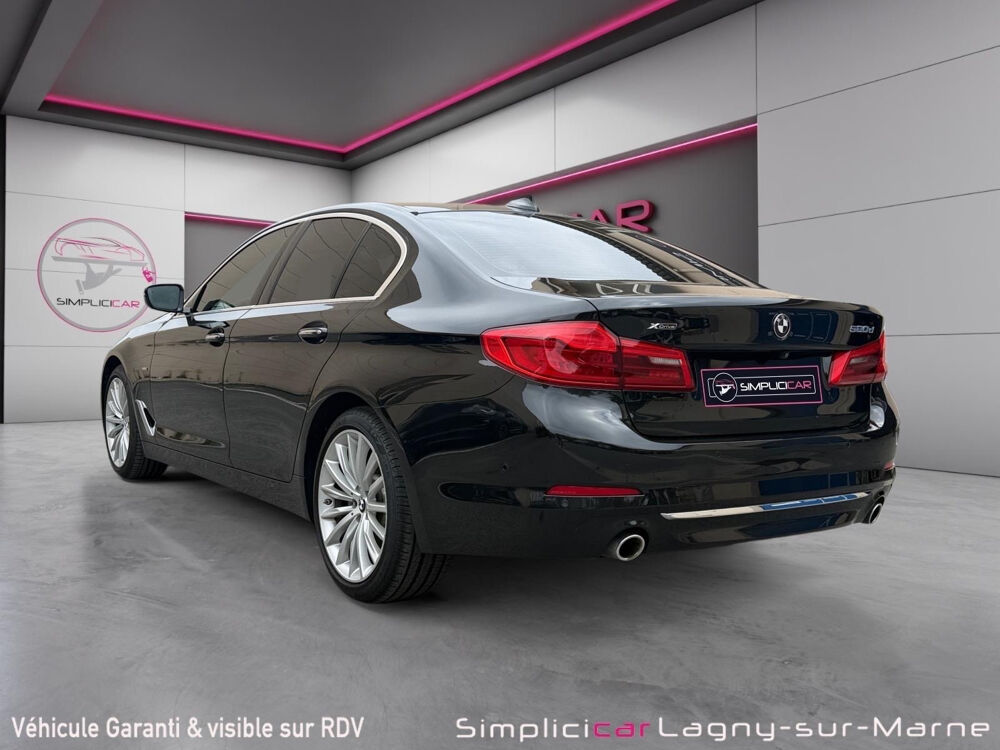 S&eacute;rie 5 520d xDrive 190 ch BVA8 Luxury 2018 occasion 77400 Lagny-sur-Marne