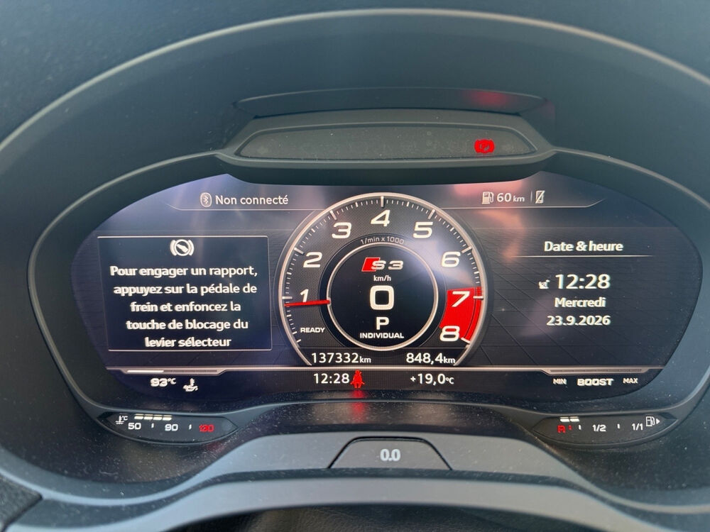 S3 Sportback 2.0 TFSI 310 S tronic 7 Quattro 2018 occasion 77400 Lagny-sur-Marne