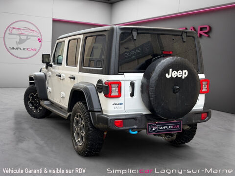 Wrangler Unlimited 4xe 2.0 l T 380 ch PHEV 4x4 BVA8 Rubicon 2021 occasion 77400 Lagny-sur-Marne