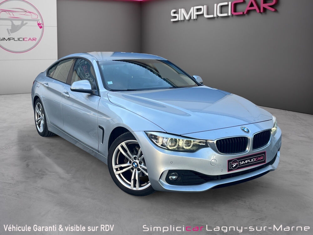 S&eacute;rie 4 Gran Coup&eacute; 420i 184 ch BVA8 Lounge 2018 occasion 77400 Lagny-sur-Marne
