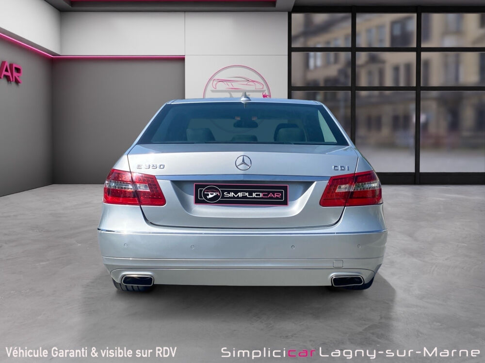 Classe E 350 CDI BlueEfficiency Avantgarde Executive A 2012 occasion 77400 Lagny-sur-Marne