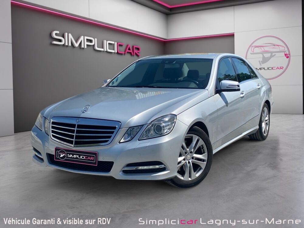 Classe E 350 CDI BlueEfficiency Avantgarde Executive A 2012 occasion 77400 Lagny-sur-Marne