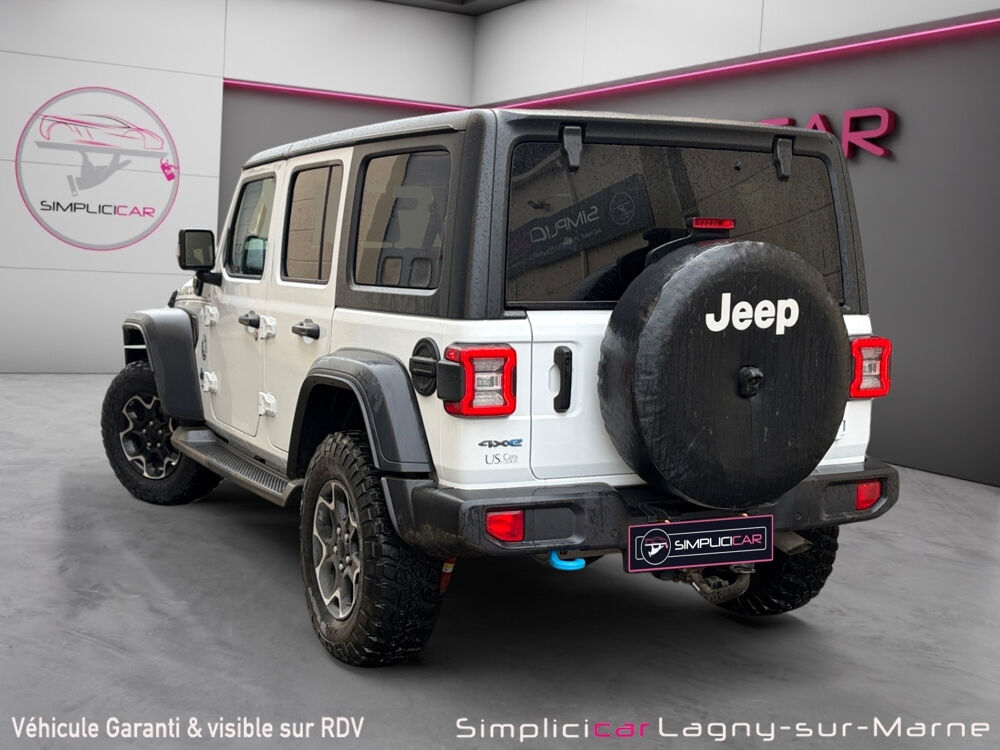Wrangler Unlimited 4xe 2.0 l T 380 ch PHEV 4x4 BVA8 Rubicon 2021 occasion 77400 Lagny-sur-Marne