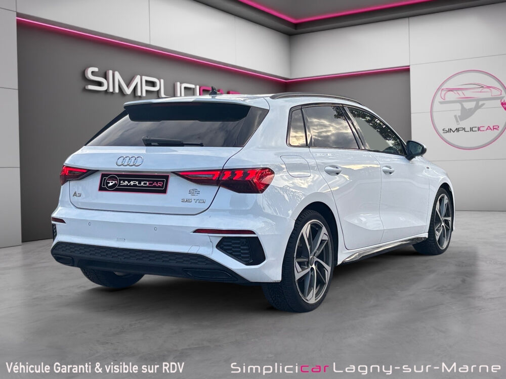 A3 Sportback 35 TDI 150 S tronic 7 S Line 2020 occasion 77400 Lagny-sur-Marne