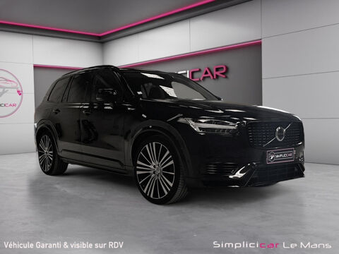 Volvo XC90 Recharge T8 AWD 303+87 ch Geartronic 8 7pl R-Design 2020 occasion Le Mans 72100