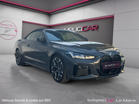 BMW S&eacute;rie 4 Cab 420d 190 ch BVA8 M Sport 2024 occasion LE MANS 72100