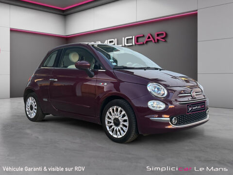 Fiat 500 1.2 69 ch Eco Pack Lounge 2019 occasion Le Mans 72000