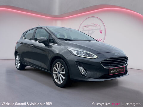 Ford Fiesta 1.0 EcoBoost 100 ch S&S BVM6 Titanium 2018 occasion Limoges 87000