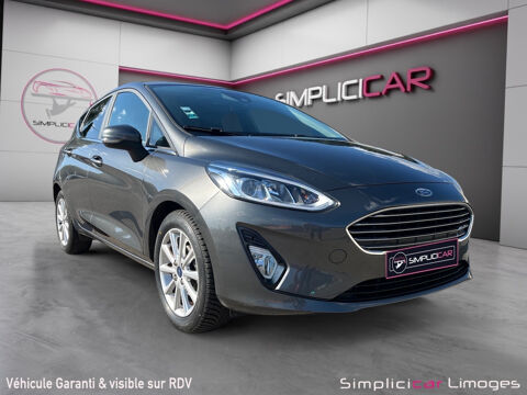 Ford Fiesta 1.0 EcoBoost 100 ch S&S BVM6 Titanium 2019 occasion Limoges 87000