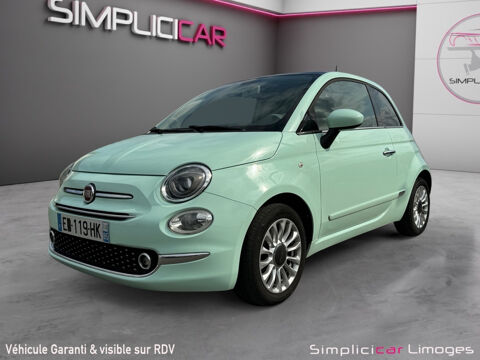 Fiat 500 1.2 8V 69 ch Lounge 2016 occasion Limoges 87000