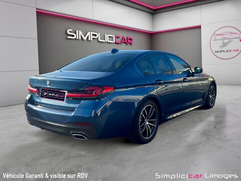S&eacute;rie 5 530d TwinPower Turbo xDrive 286 ch BVA8 M Sport 2021 occasion 87000 Limoges