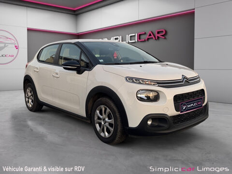 Citro&euml;n C3 BlueHDi 100 S&S BVM5 Feel 2019 occasion Limoges 87000