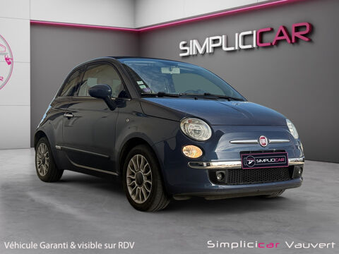 Fiat 500 c 500C 1.2 8V 69 ch Lounge, Garantie 12 mo