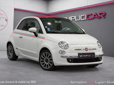 Fiat 500 C 500C 1.2 8V 69 ch Lounge 2013 occasion BRIGNAIS 69530