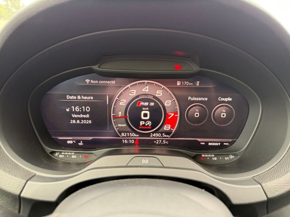 RS3 Sportback 2.5 TFSI 400 S tronic 7 Quattro 2018 occasion 13127 Vitrolles
